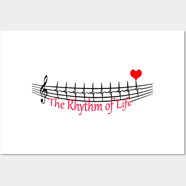 Rhythm of Life Wall Art by Saleire